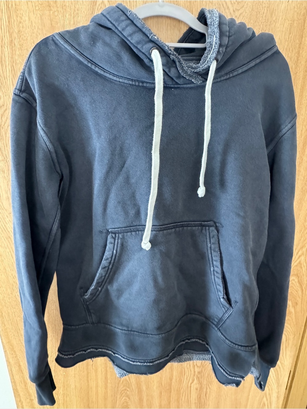 We The Free Grey Fleece-Lined Pullover Hoodie